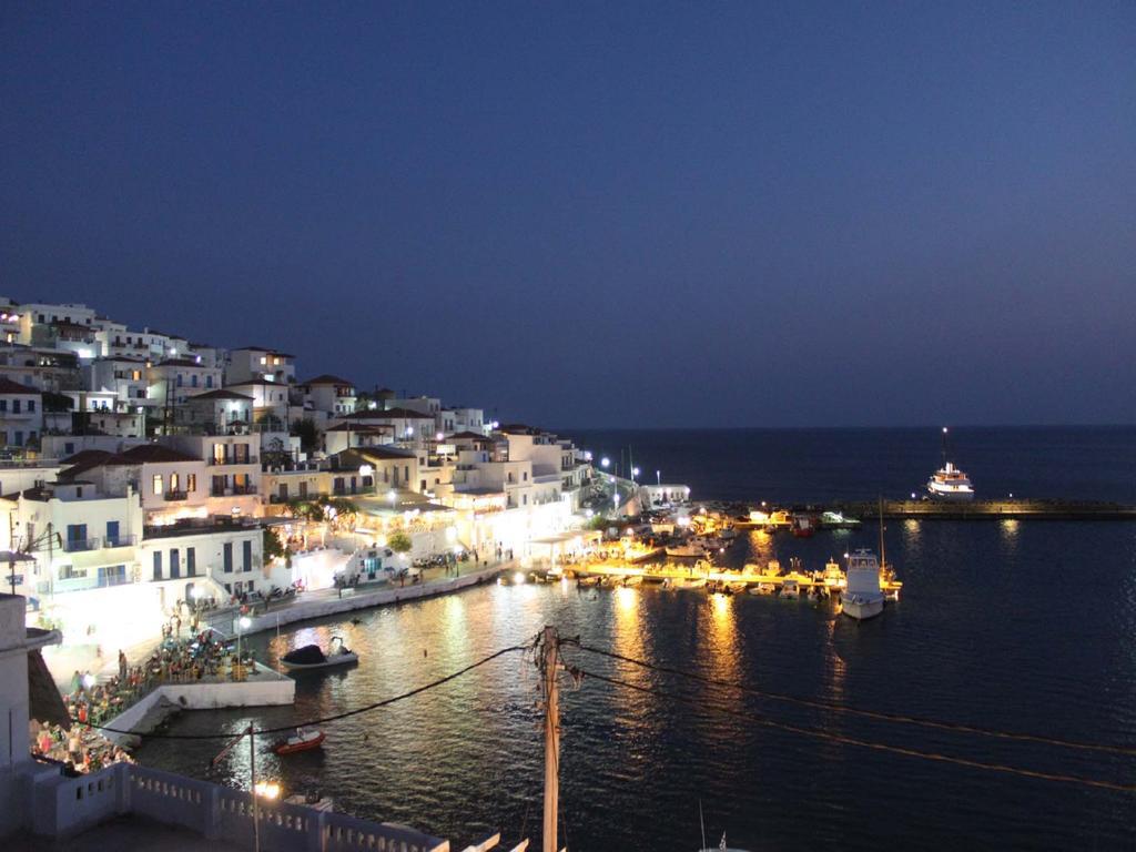 Aegean Sea View Villa Bací Kültér fotó