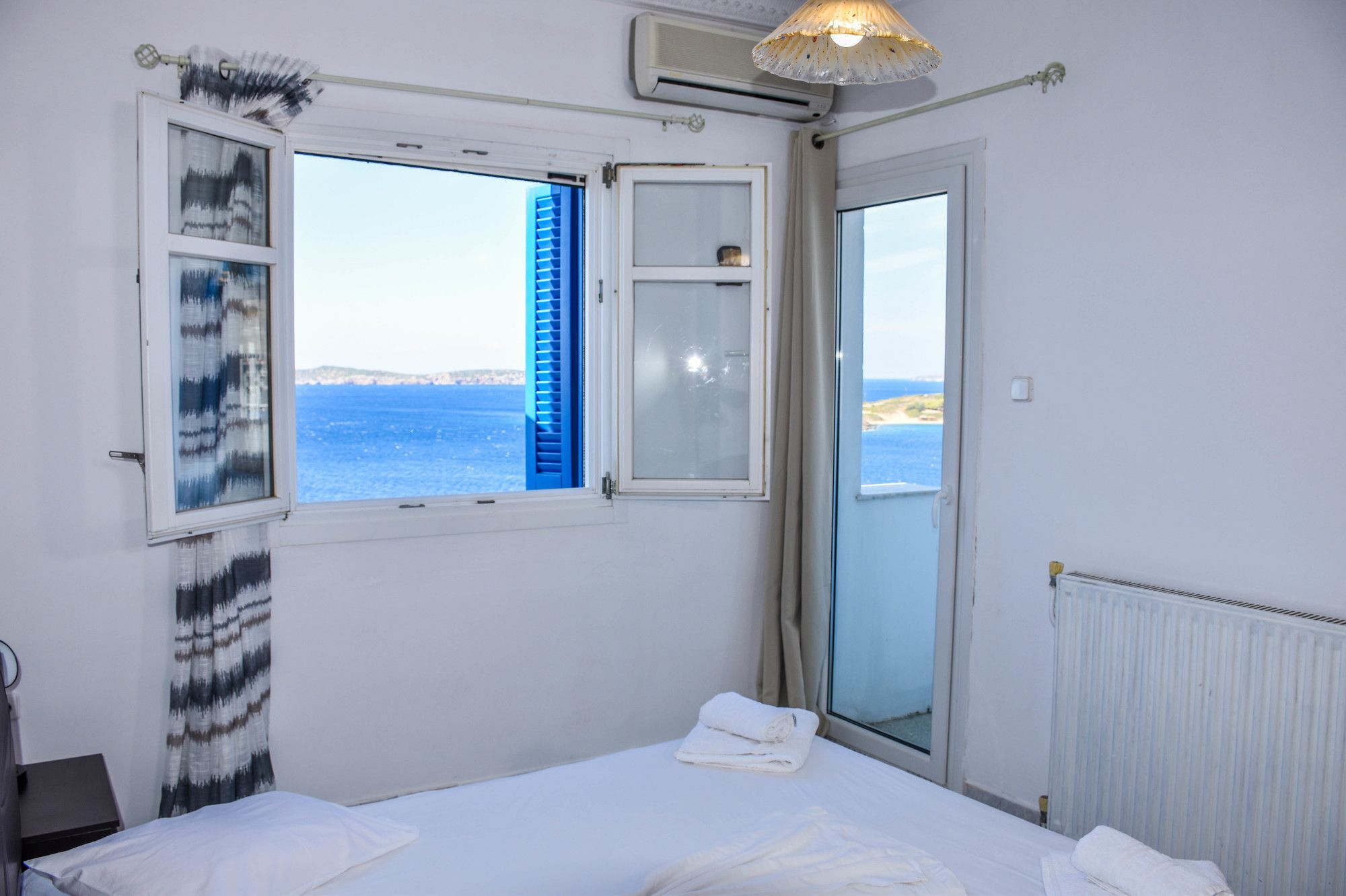 Aegean Sea View Villa Bací Kültér fotó